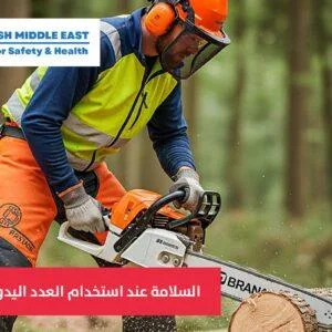 OSH ME #2632 Using hand tools Safety السلامة عند استخدام العدد اليدوية