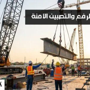 عملیات الرفع والتصبین الآمنة